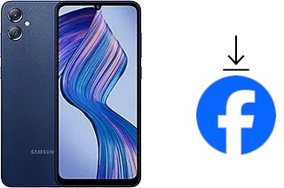 How to install Facebook on a Samsung Galaxy F05