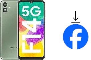 How to install Facebook on a Samsung Galaxy F14