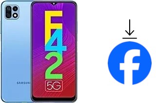 How to install Facebook on a Samsung Galaxy F42 5G