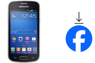 How to install Facebook on a Samsung Galaxy Fresh S7390