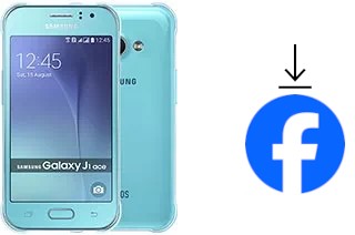 How to install Facebook on a Samsung Galaxy J1 Ace