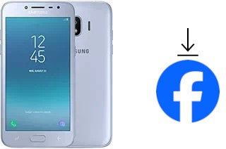 How to install Facebook on a Samsung Galaxy J2 Pro (2018)