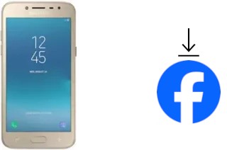 How to install Facebook on a Samsung Galaxy J2 (2018)