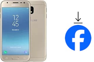 How to install Facebook on a Samsung Galaxy J3 (2017)