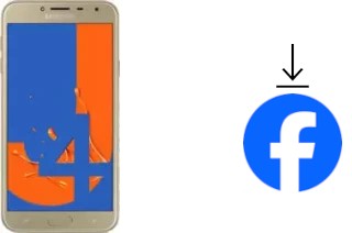 How to install Facebook on a Samsung Galaxy J4 (2018)