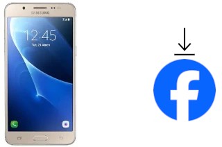 How to install Facebook on a Samsung Galaxy J5 Metal