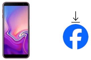 How to install Facebook on a Samsung Galaxy J6 (2018)