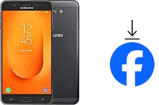 How to install Facebook on a Samsung Galaxy J7 Prime 2