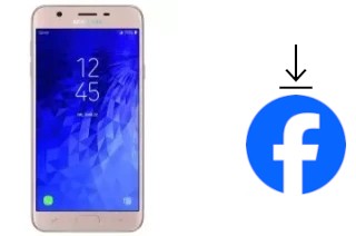 How to install Facebook on a Samsung Galaxy J7 Refine (2018)