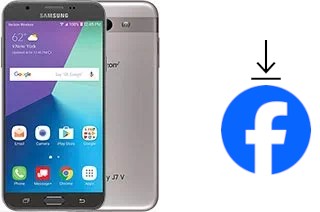 How to install Facebook on a Samsung Galaxy J7 V