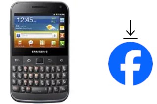 How to install Facebook on a Samsung Galaxy M Pro B7800