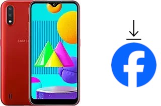 How to install Facebook on a Samsung Galaxy M01