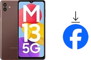 How to install Facebook on a Samsung Galaxy M13 5G