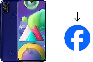 How to install Facebook on a Samsung Galaxy M21