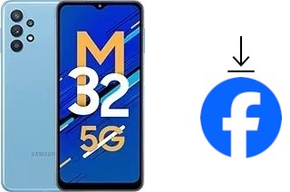 How to install Facebook on a Samsung Galaxy M32 5G