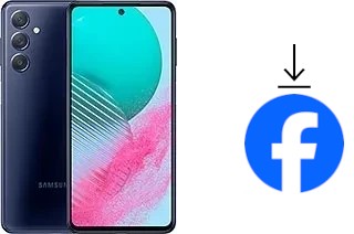 How to install Facebook on a Samsung Galaxy M54