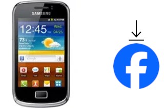 How to install Facebook on a Samsung Galaxy mini 2 S6500