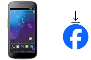 How to install Facebook on a Samsung Galaxy Nexus LTE L700