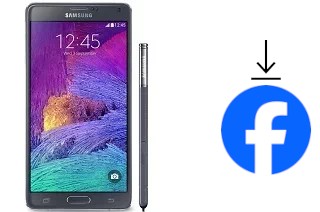 How to install Facebook on a Samsung Galaxy Note 4