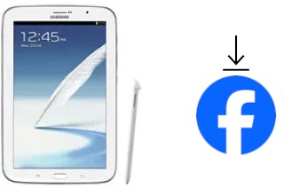 How to install Facebook on a Samsung Galaxy Note 8.0