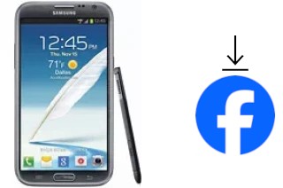 How to install Facebook on a Samsung Galaxy Note II CDMA