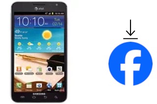 How to install Facebook on a Samsung Galaxy Note I717