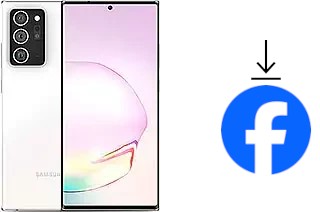 How to install Facebook on a Samsung Galaxy Note20+ 5G