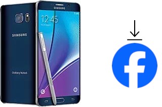 How to install Facebook on a Samsung Galaxy Note5