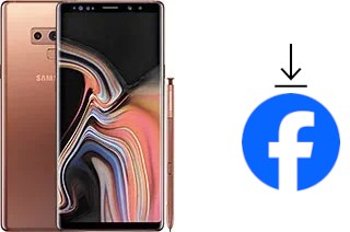 How to install Facebook on a Samsung Galaxy Note9