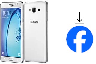 How to install Facebook on a Samsung Galaxy On7 Pro