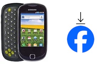 How to install Facebook on a Samsung Galaxy Q T589R