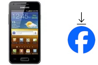 How to install Facebook on a Samsung I9070 Galaxy S Advance