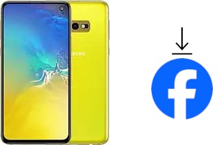 How to install Facebook on a Samsung Galaxy S10e