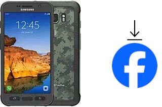 How to install Facebook on a Samsung Galaxy S7 active