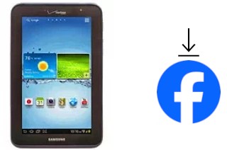 How to install Facebook on a Samsung Galaxy Tab 2 7.0 I705