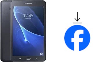 How to install Facebook on a Samsung Galaxy Tab A 7.0 (2016)