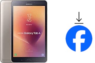 How to install Facebook on a Samsung Galaxy Tab A 8.0 (2017)