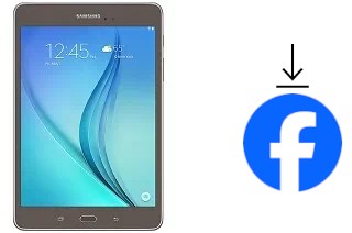 How to install Facebook on a Samsung Galaxy Tab A 8.0