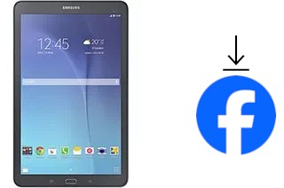 How to install Facebook on a Samsung Galaxy Tab E 9.6