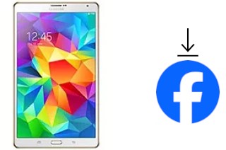 How to install Facebook on a Samsung Galaxy Tab S 8.4 LTE