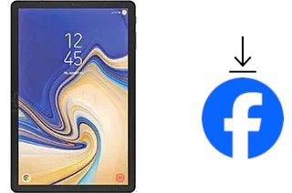 How to install Facebook on a Samsung Galaxy Tab S4 10.5