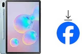 How to install Facebook on a Samsung Galaxy Tab S6