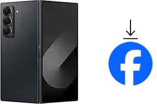 How to install Facebook on a Samsung Galaxy Z Fold Special