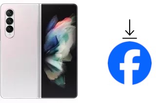 How to install Facebook on a Samsung Galaxy Z Fold3 5G