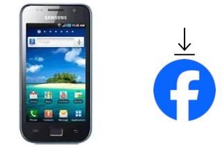 How to install Facebook on a Samsung I9003 Galaxy SL