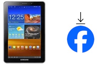 How to install Facebook on a Samsung P6810 Galaxy Tab 7.7