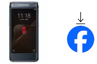 How to install Facebook on a Samsung W2017