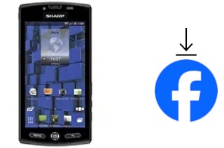 How to install Facebook on a Sharp Aquos SH80F