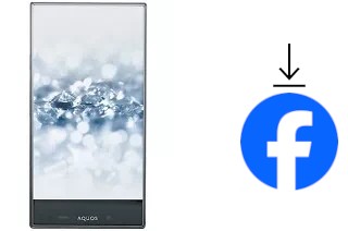 How to install Facebook on a Sharp Aquos Crystal 2