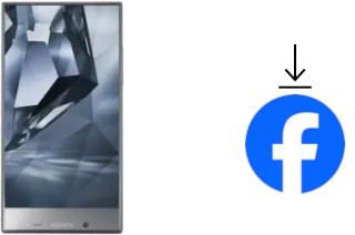 How to install Facebook on a Sharp Aquos Crystal X